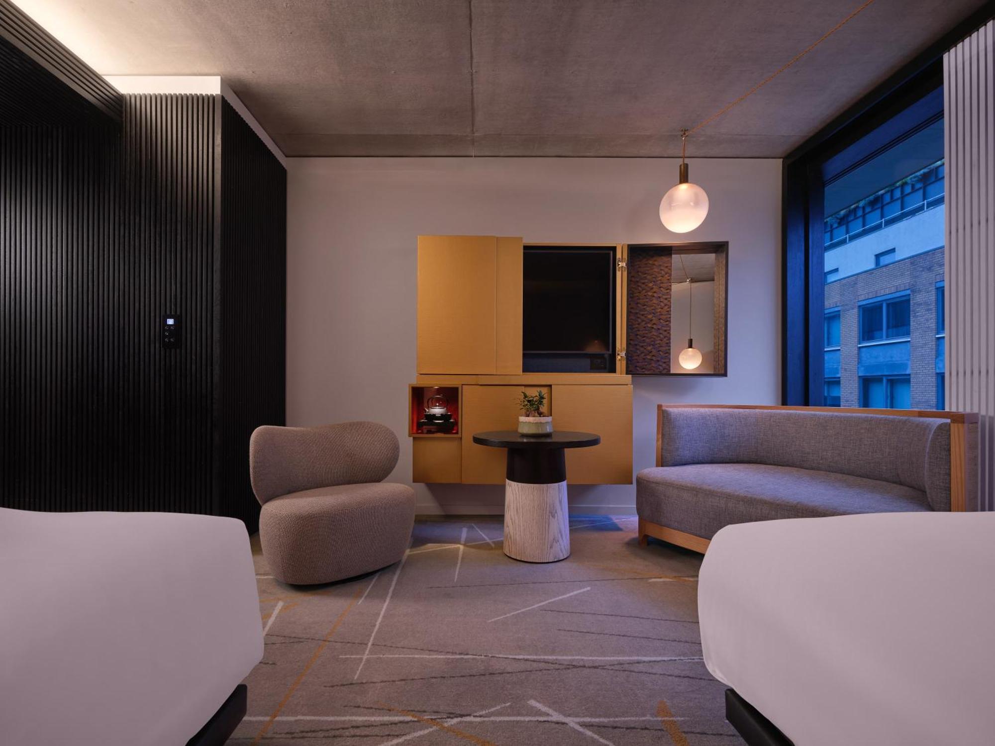 Nobu Hotel London Shoreditch Esterno foto A room at the Standard London