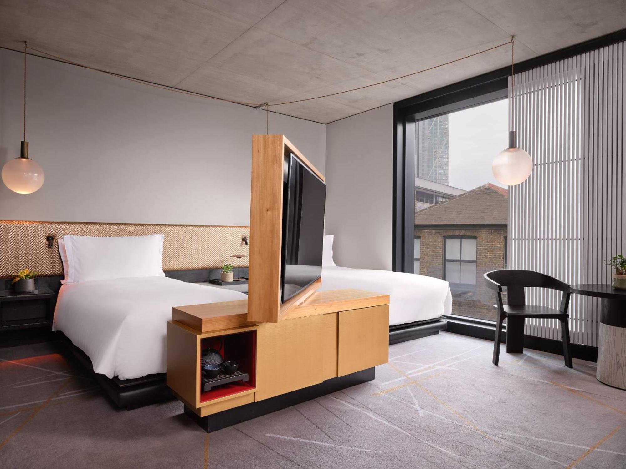 Nobu Hotel London Shoreditch Esterno foto Deluxe Room