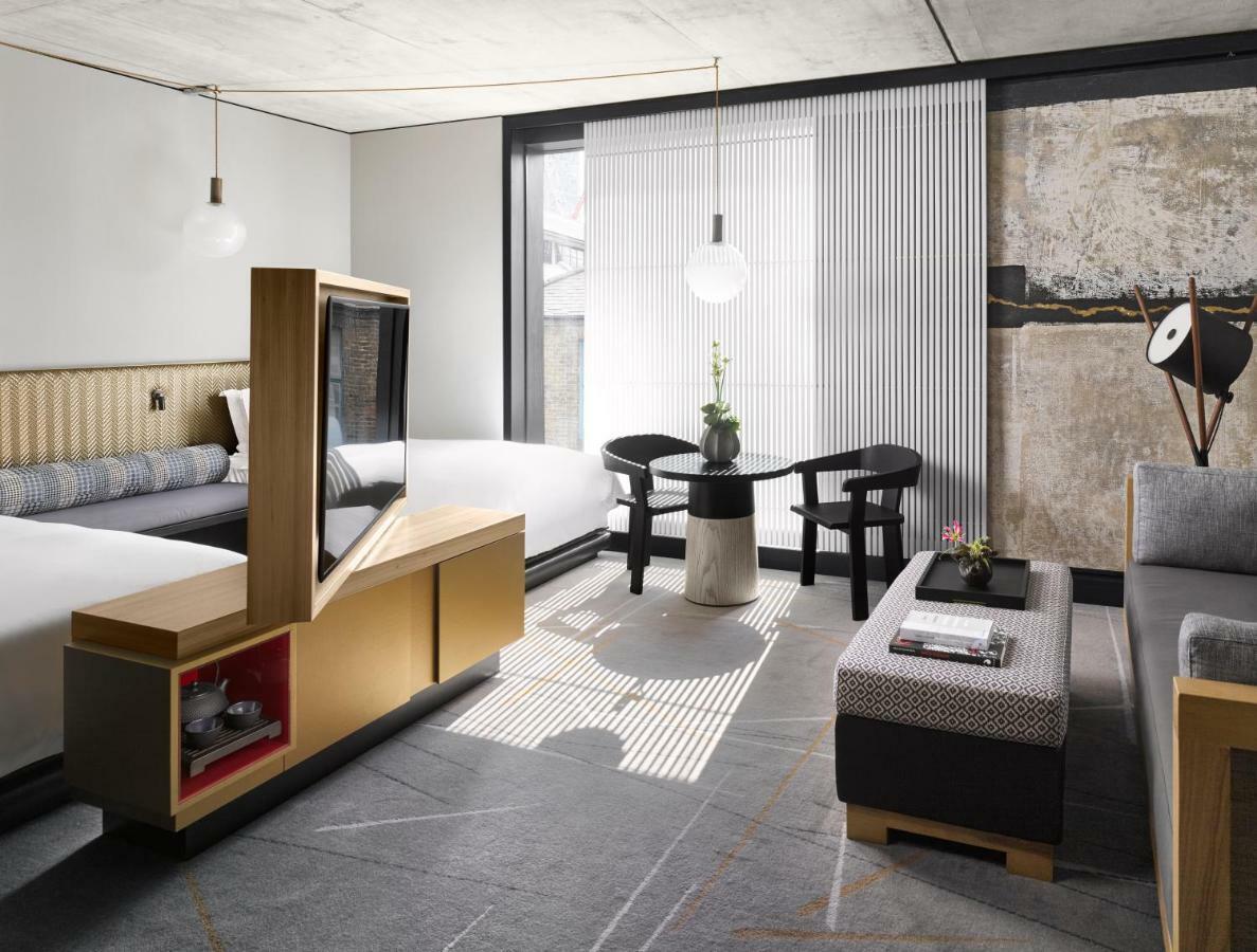 Nobu Hotel London Shoreditch Esterno foto A room at the hotel